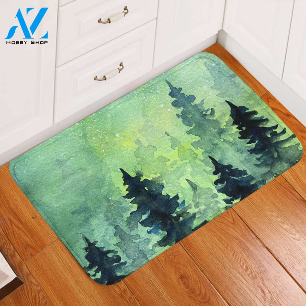 Jungle Night Door Mat