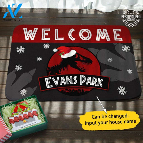 Jura Christmas Personalized Doormat