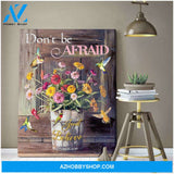 Just Believe Hummingbird Canvas Wall Art, Wall Decor Visual Art