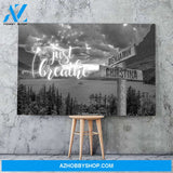 Just Breathe family multi names - Canvas