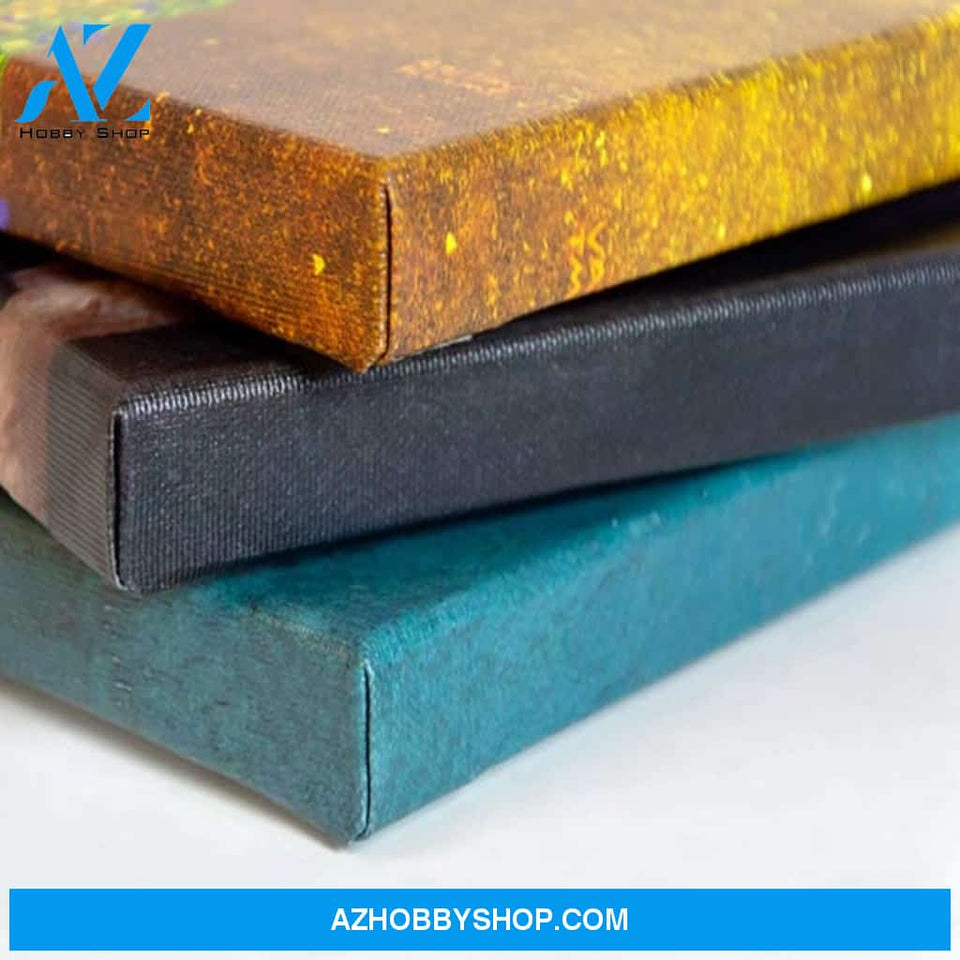 Just Breathe Hummingbird Wall Art Canvas