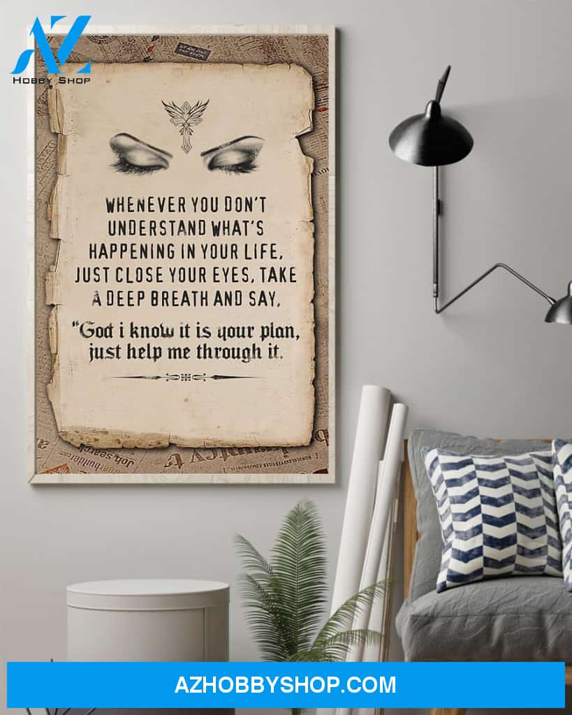Just Close Your Eyes And Pray Easter Canvas And Poster, Wall Decor Visual Art, Wall Poster, My Poster Wall