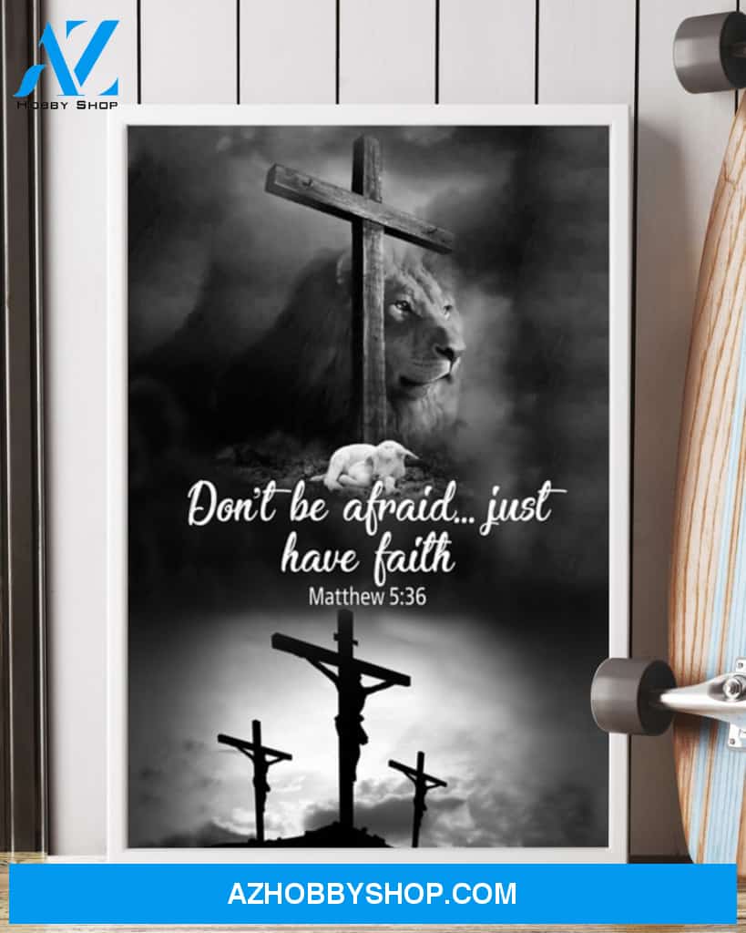 Just Have Faith Easter Canvas And Poster, Wall Decor Visual Art, Wall Poster, My Poster Wall