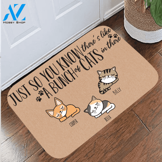 Just So You Know There's Like A Bunch Of Cats In There