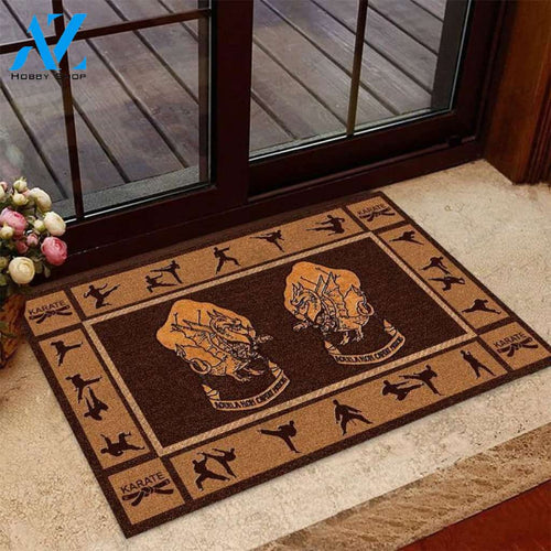 Karate Basic Brown Doormat
