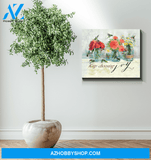 Keep Choosing Joy - Hummingbird Premium Wall Art Canvas