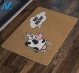 Keep Mooving Doormat Funny Cow Welcome Mat Front Door Mat Gift