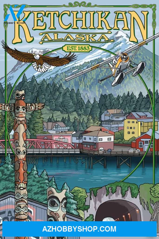Ketchikan Alaska Montage