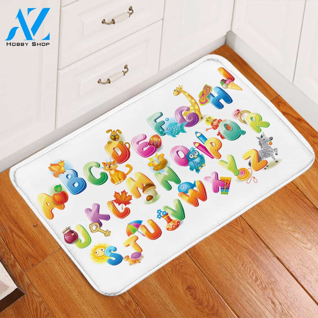Kid English Alphabet Door Mat
