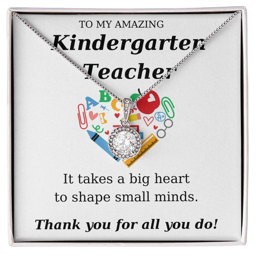 Kindergarten Teacher Appreciation Gift Eternal Hope Necklace