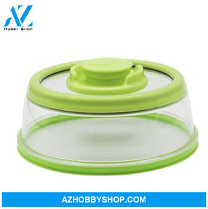 Kitchen Fresh-Keeping Cover Vacuum Food Sealer Green / M 1Pc