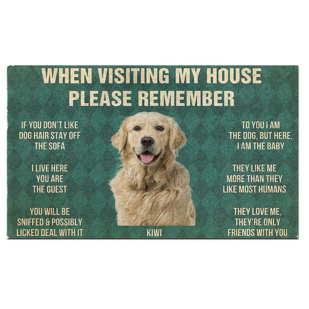 Kiwi's Rules Doormat