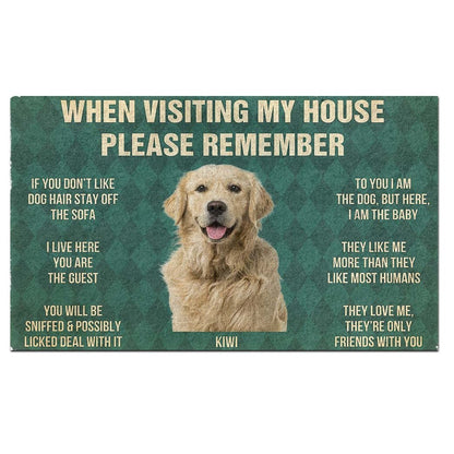 Kiwi's Rules Doormat