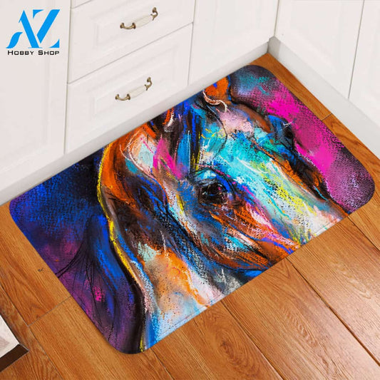 Knackered Horse Door Mat