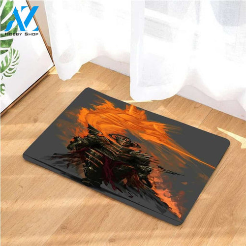 knight in rusty armor fisher doormats