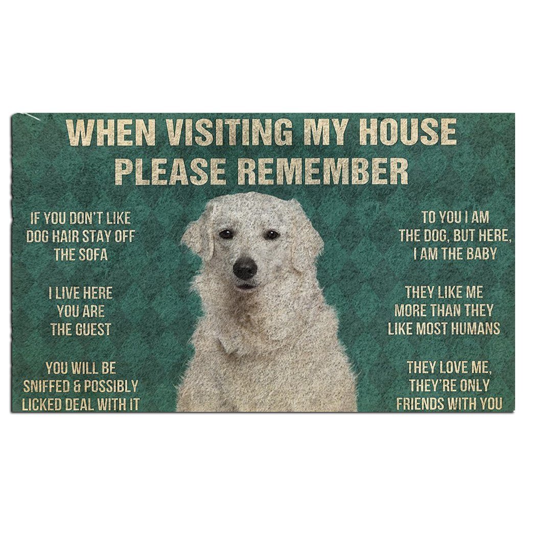 Kuvasz's Rules Doormat