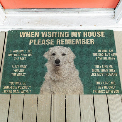 Kuvasz's Rules Doormat