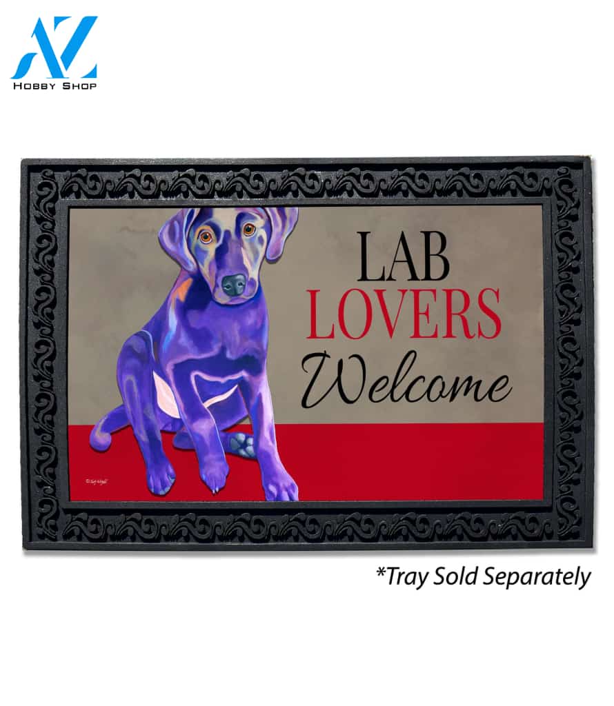Lab Lover Doormat - 18" x 30"