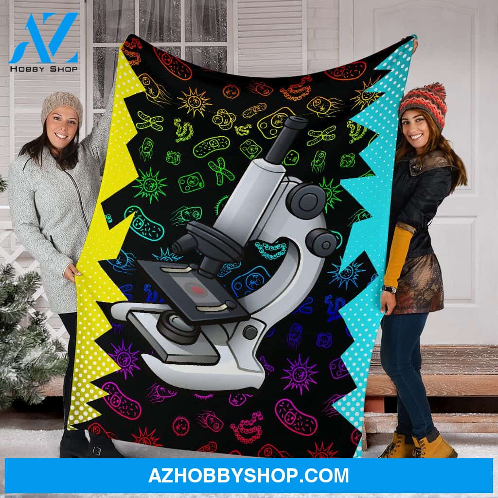 Lab Scientist 2 Fleece Blanket
