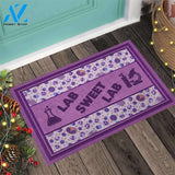 Lab Sweet Lab - Medical Technologist Coir Pattern Print Doormat