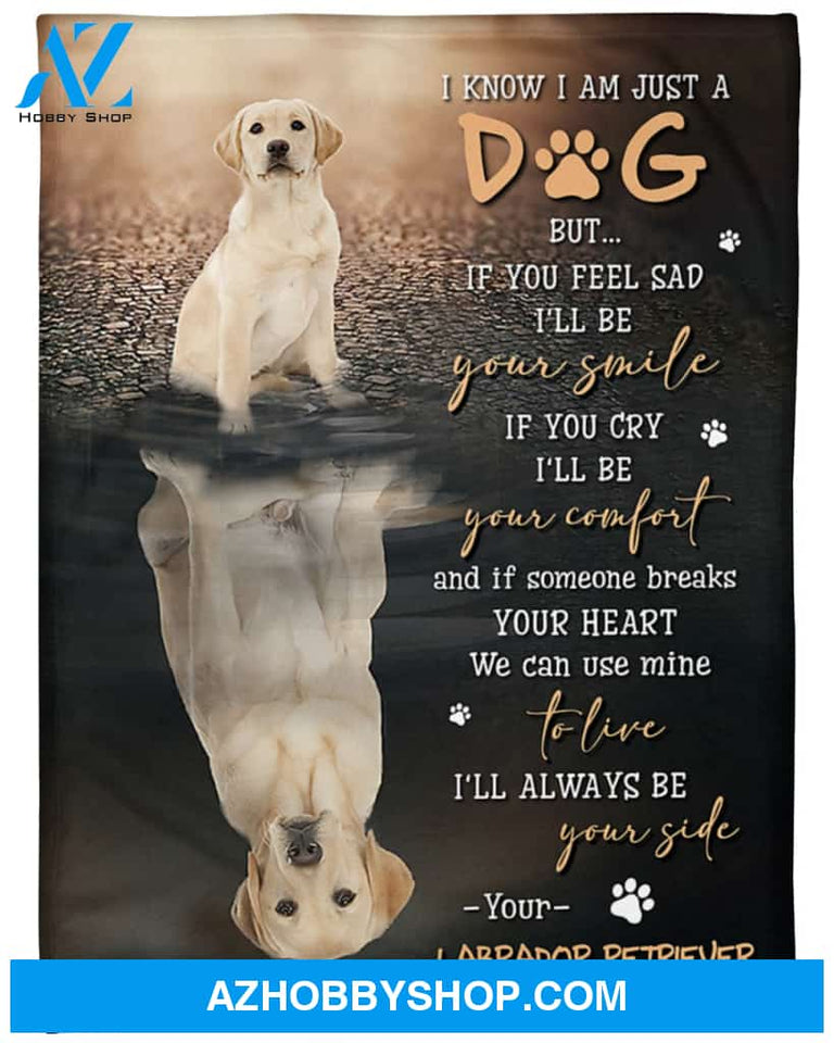 Labrador I Know I Am Just A Dog Blanket Gift For Dog Lovers Birthday Gift Home Decor Bedding Couch Sofa Soft and Comfy Cozy