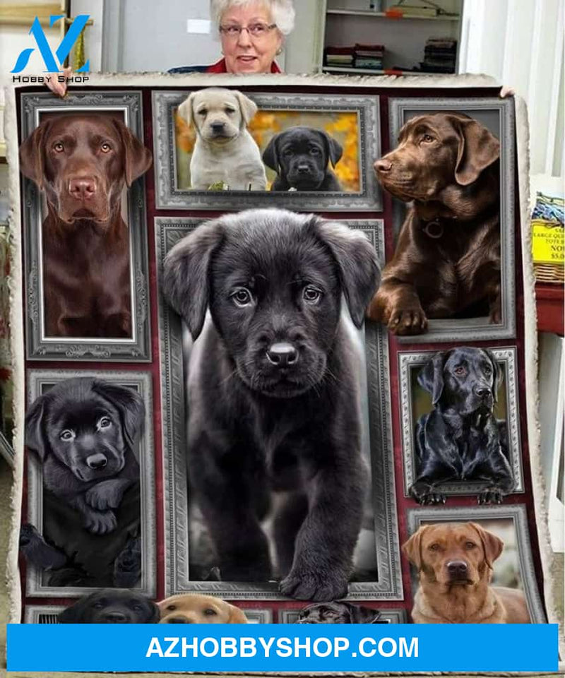 Labrador - Labardors Are Angels Blanket Gift For Labrador Family Friend Birthday Gift Home Decor Bedding Couch Sofa Soft And Comfy Cozy