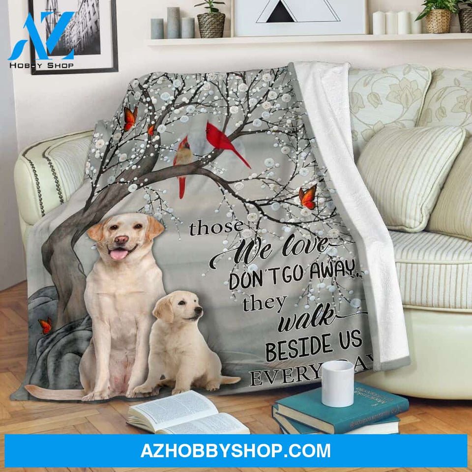 Labrador Retriever Every Day Fleece Blanket