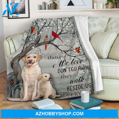 Labrador Retriever Every Day Fleece Blanket