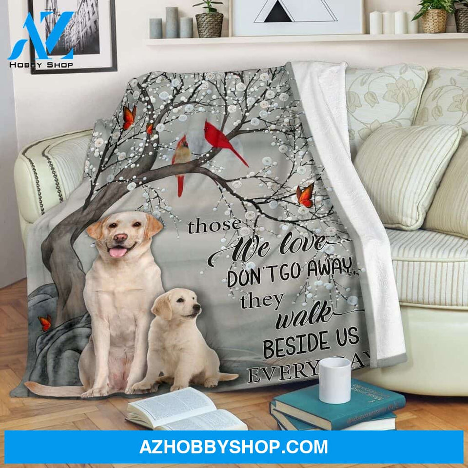 Labrador Retriever Every Day Fleece Blanket