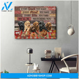 Labrador Retriever Every Snack You Make Canvas Wall Art Decor