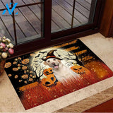 Labrador Retriever Happy Halloween Doormat Welcome Mat Housewarming Gift Home Decor Funny Doormat Gift For Dog Lovers Gift For Halloween