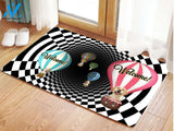Labrador Retriever Welcome Hot Balloon Doormat Indoor And Outdoor Mat Entrance Rug Sweet Home Decor Housewarming Gift Gift For Friend Family Stem Feminist