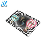 Labrador Retriever Welcome Hot Balloon Doormat Indoor And Outdoor Mat Entrance Rug Sweet Home Decor Housewarming Gift Gift For Friend Family Stem Feminist