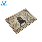 Labrador Retriever Welcome To My House Rules Doormat Indoor And Outdoor Mat Entrance Rug Sweet Home Decor Housewarming Gift Gift For Friend Family Stem Feminist