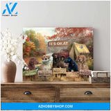 Labrador Retrievers Its Okay To Be Canvas Wall Art Decor