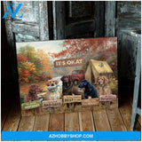 Labrador Retrievers Its Okay To Be Canvas Wall Art Decor