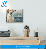 Labrador When You Believe Canvas Wall Art