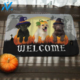 Labradors Halloween Doormat