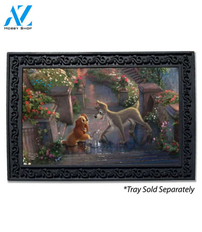 Lady And The Tramp Doormat - 18" x 30"