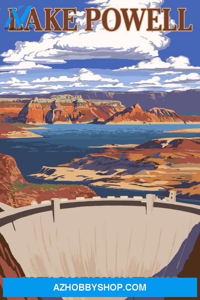 Lake Powell Dam View