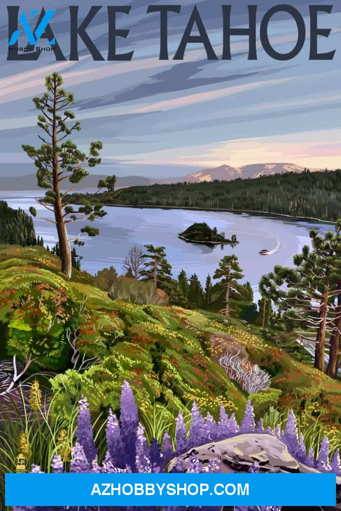 Lake Tahoe Emerald Bay Scene 