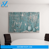 Landscape God Canvas Wall Art - Jesus Canvas Wall Art - Today I choose joy Canvas