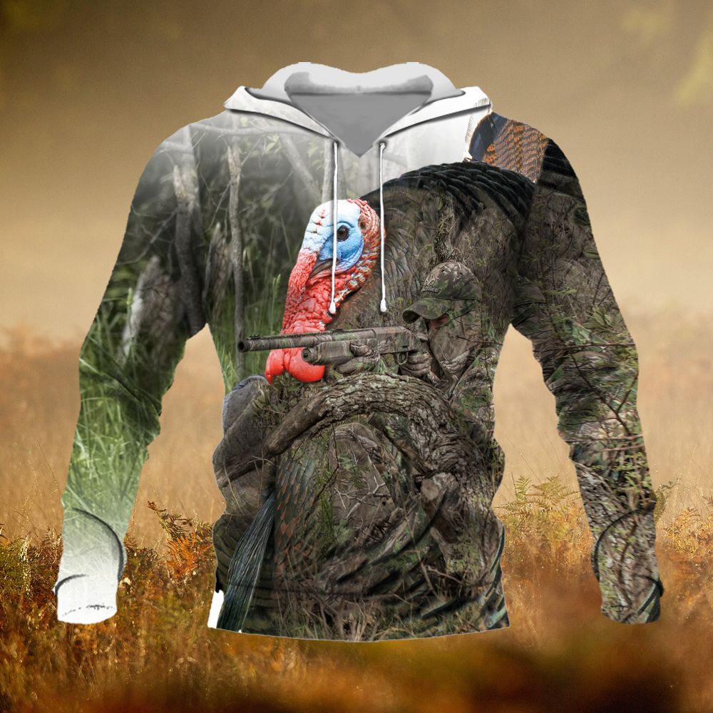 Turkey Hunting Lovely Lht Nthn Unisex 3d Hoodie