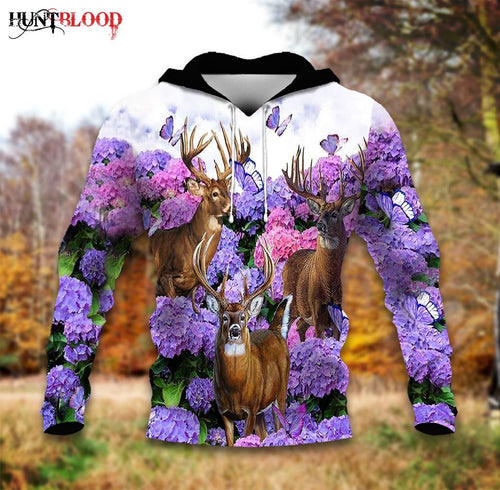 Deer Hunting Lht Nvtj Unisex 3d Hoodie