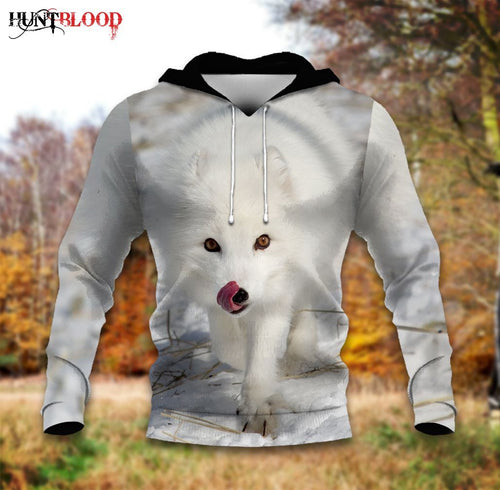 Arctic Fox Lht Nvtj Unisex 3d Hoodie