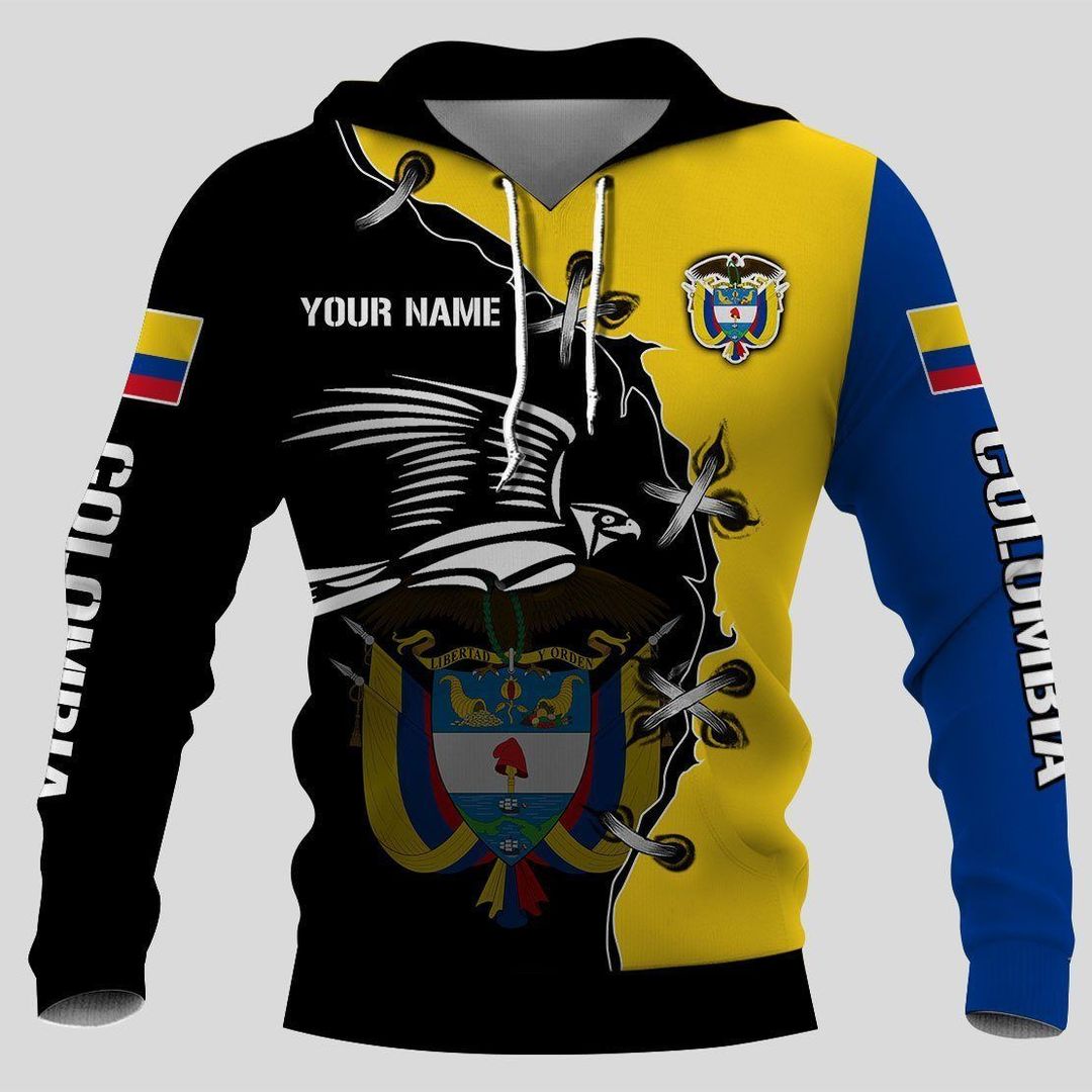 Colombia Falcon Andes Personalized Awesome Unisex 3d Hoodie