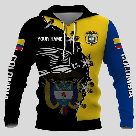 Colombia Falcon Andes Personalized Awesome Unisex 3d Hoodie