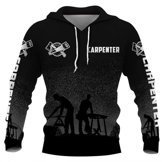 Carpenter Black Unique Unisex 3d Hoodie