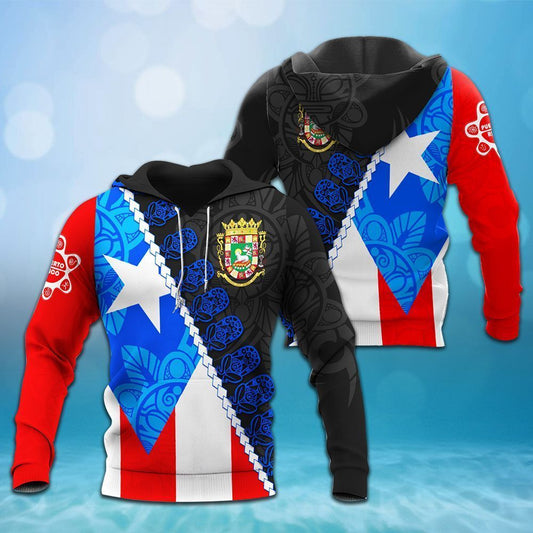 Puerto Rico Multicolor Good Unisex 3d Hoodie