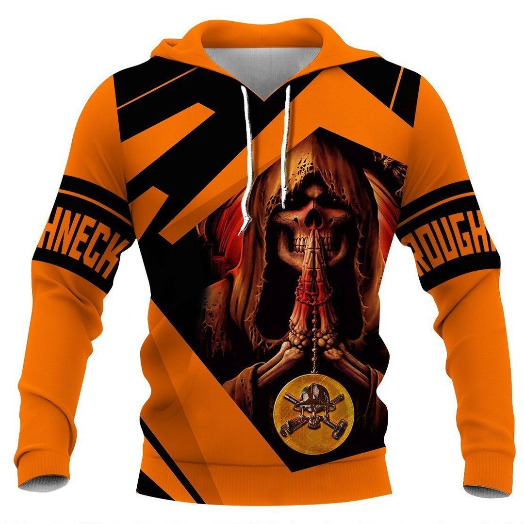Roughneck Orange Basic Unisex 3d Hoodie